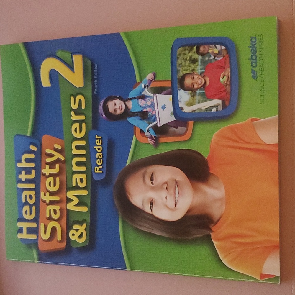 Abeka Health Safety Manners 2 Student Reader Workbook Science Homeschool